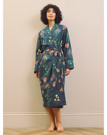 Wallpaper Floral Dressing Gown