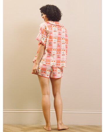 Cherry Kisses Oversized Short Pjs