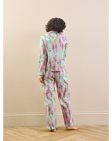 Traditional Pyjamas Duck Egg Wisteria