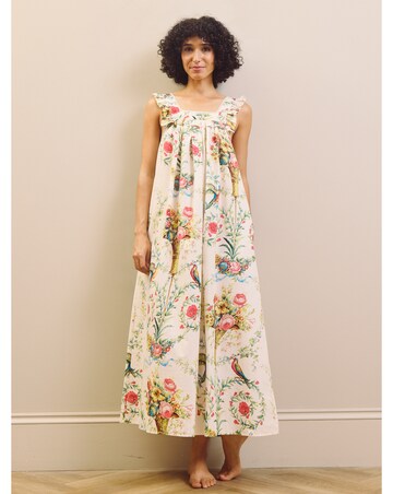 Neo Classical Bouquet Frill Nightdress