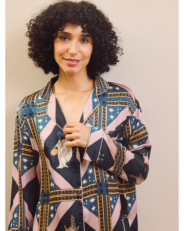 Navy Celestial Dreaming Nightshirt