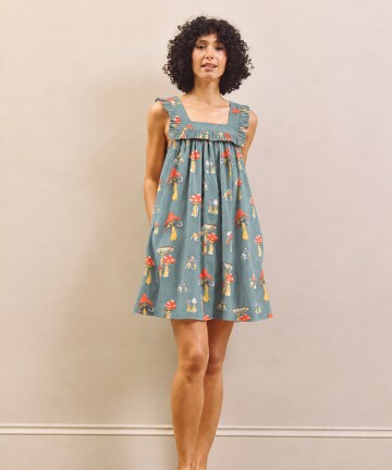 Mushroom Square Neck Frill Nightdress