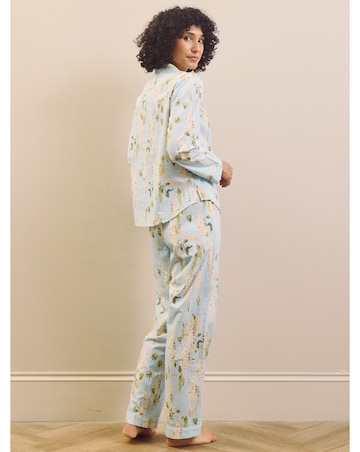 Pale Blue Wisteria Traditional Pyjamas