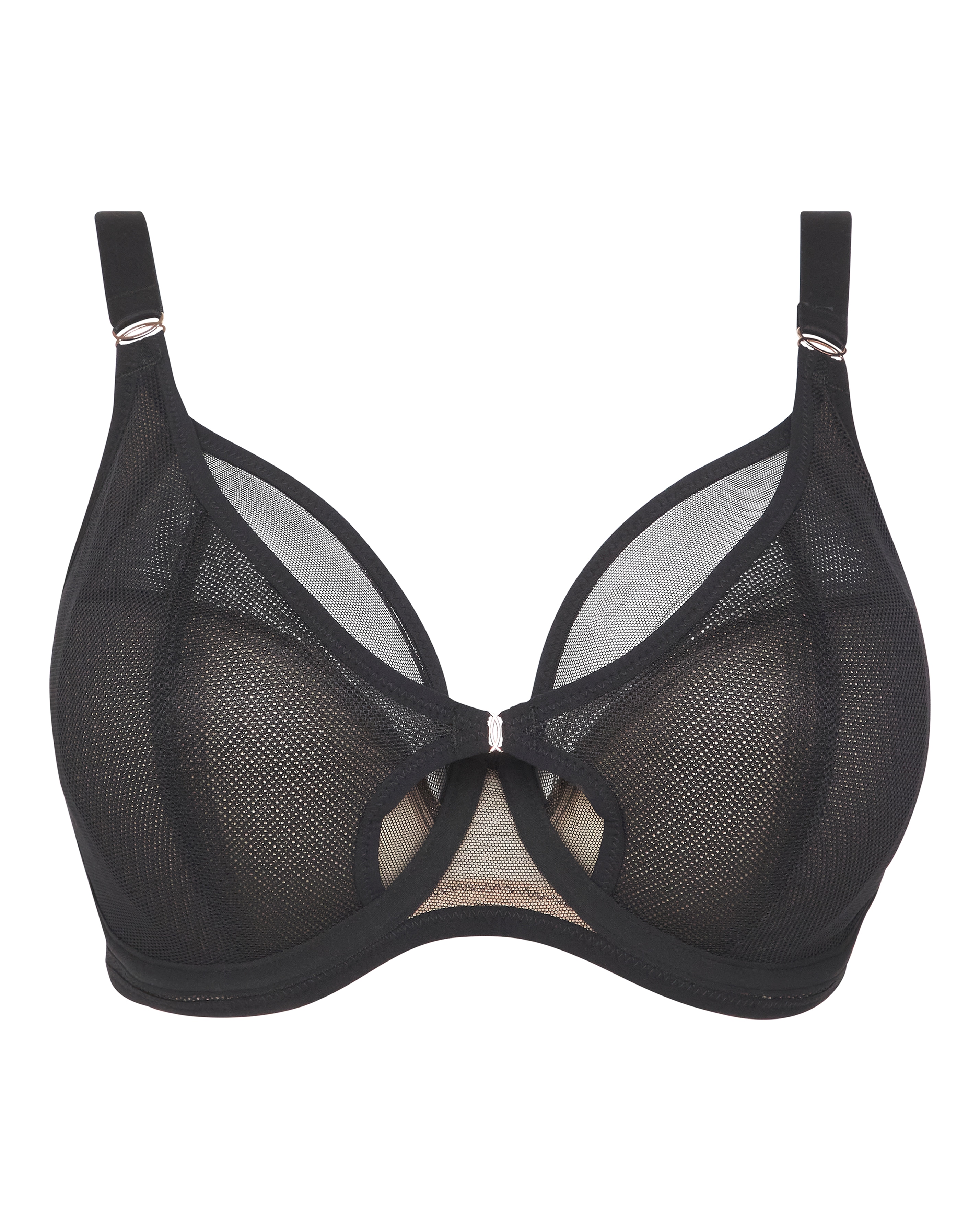 Elomi Kintai Plunge Wired Bra Black