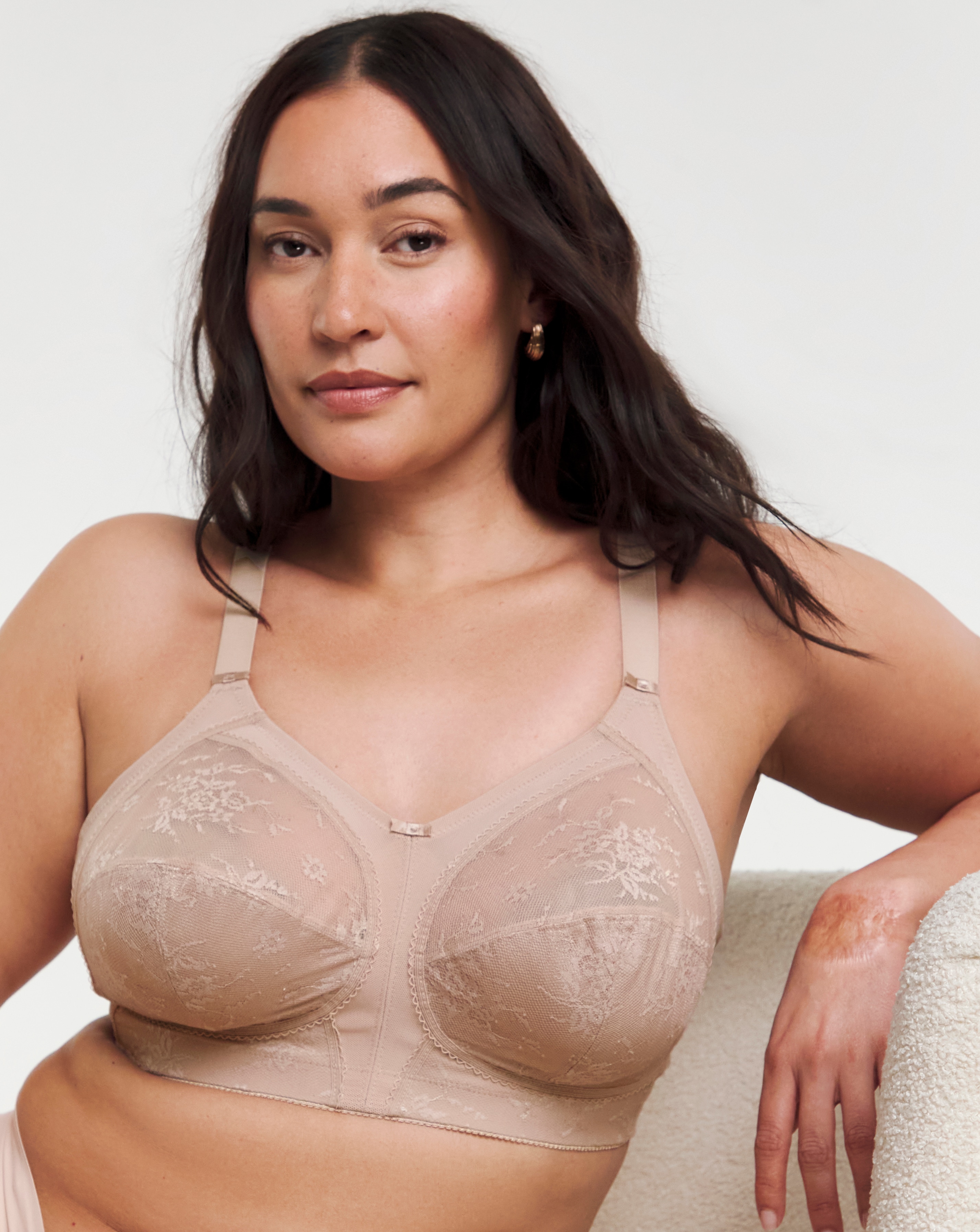 Goddess Verity Non Wired Bra Fawn