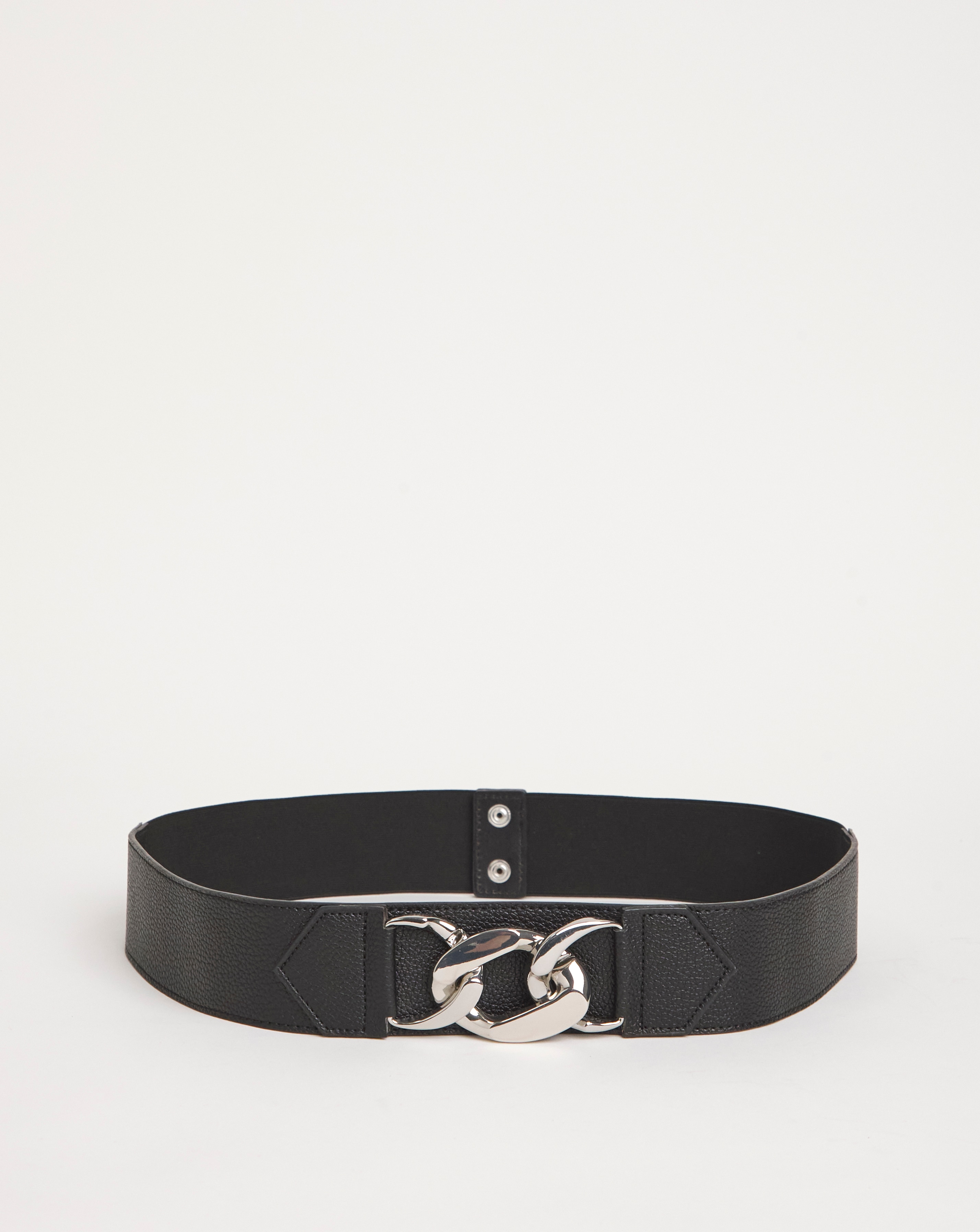 Chunky Buckle Waist Stretch Belt