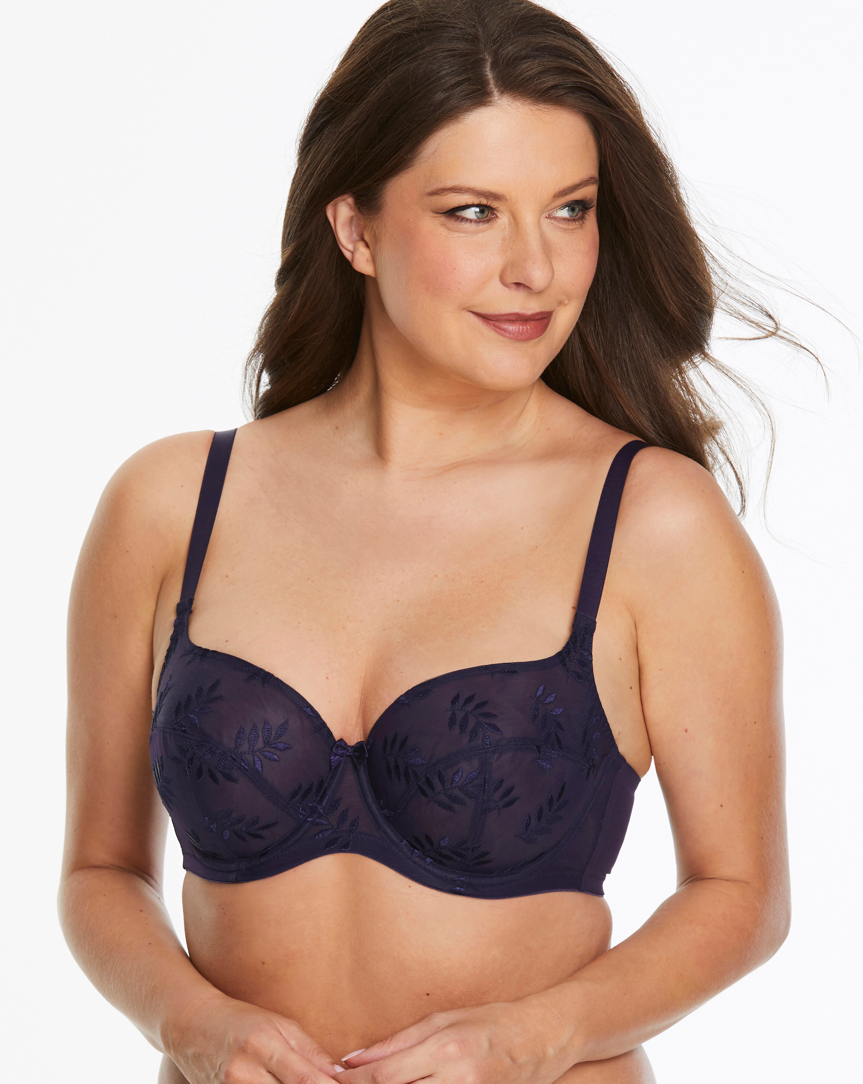 Panache Tango II Balcony Bra Navy