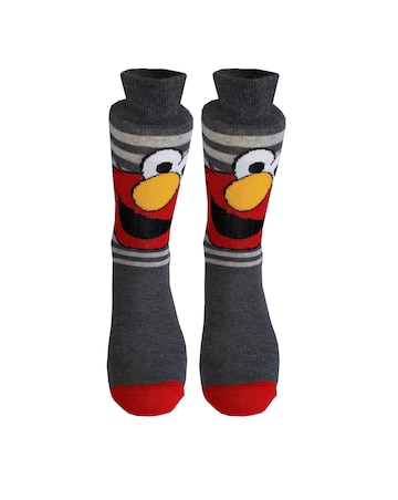 Mens 4pk Elmo Socks