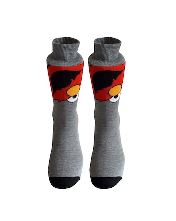 Mens 4pk Elmo Socks