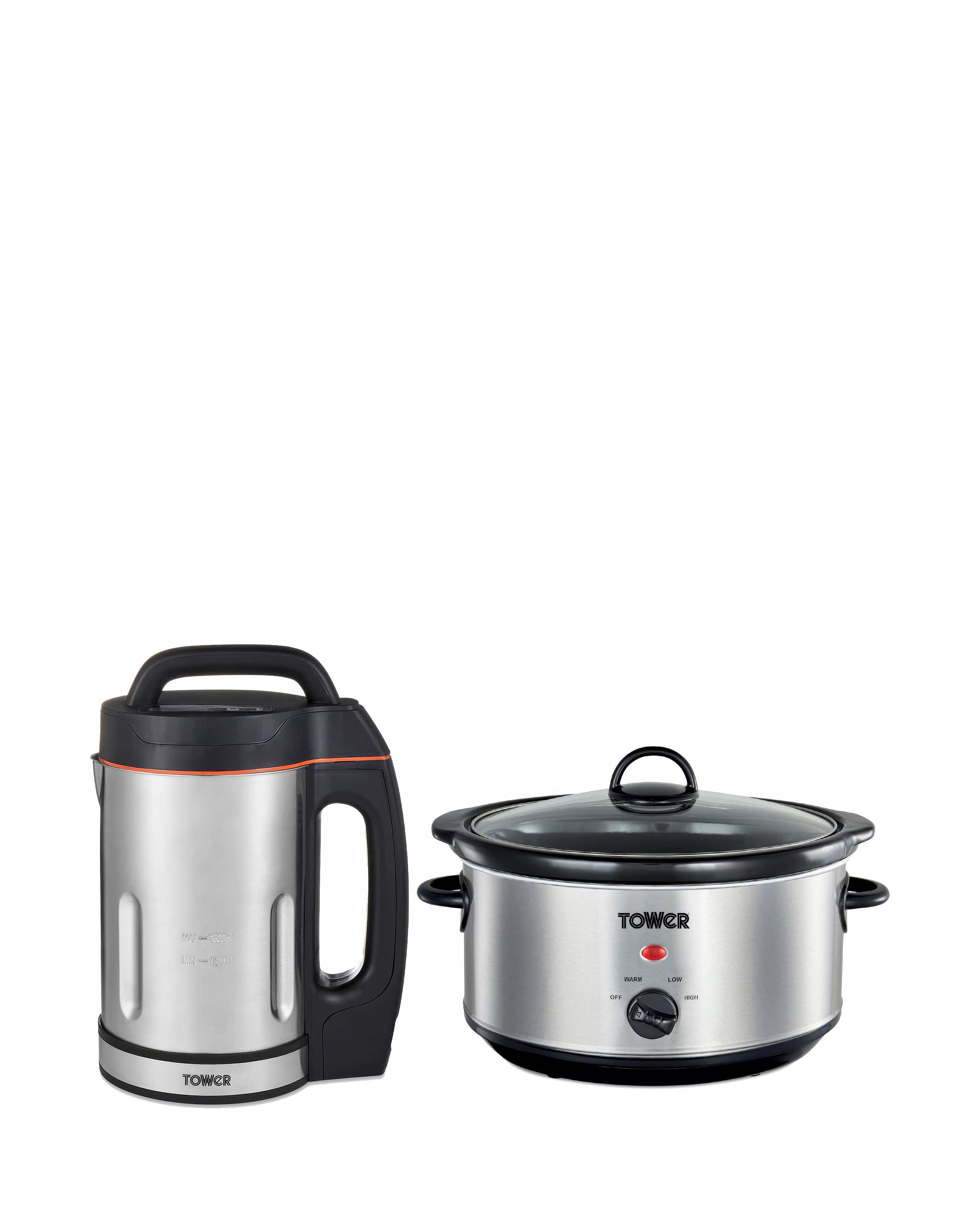 Tower 1.6L Soup Maker & Slow Cooker