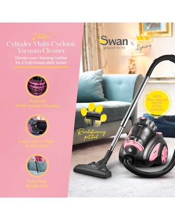 Swan SC15817QOC Lynsey Queen of Clean Cylinder MultiCyclonic