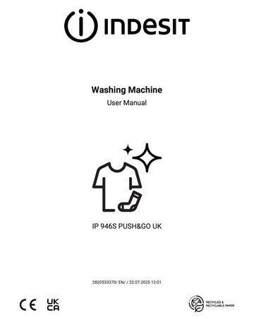 Indesit IP 946S Push & Go Washing Machine - Silver + Install
