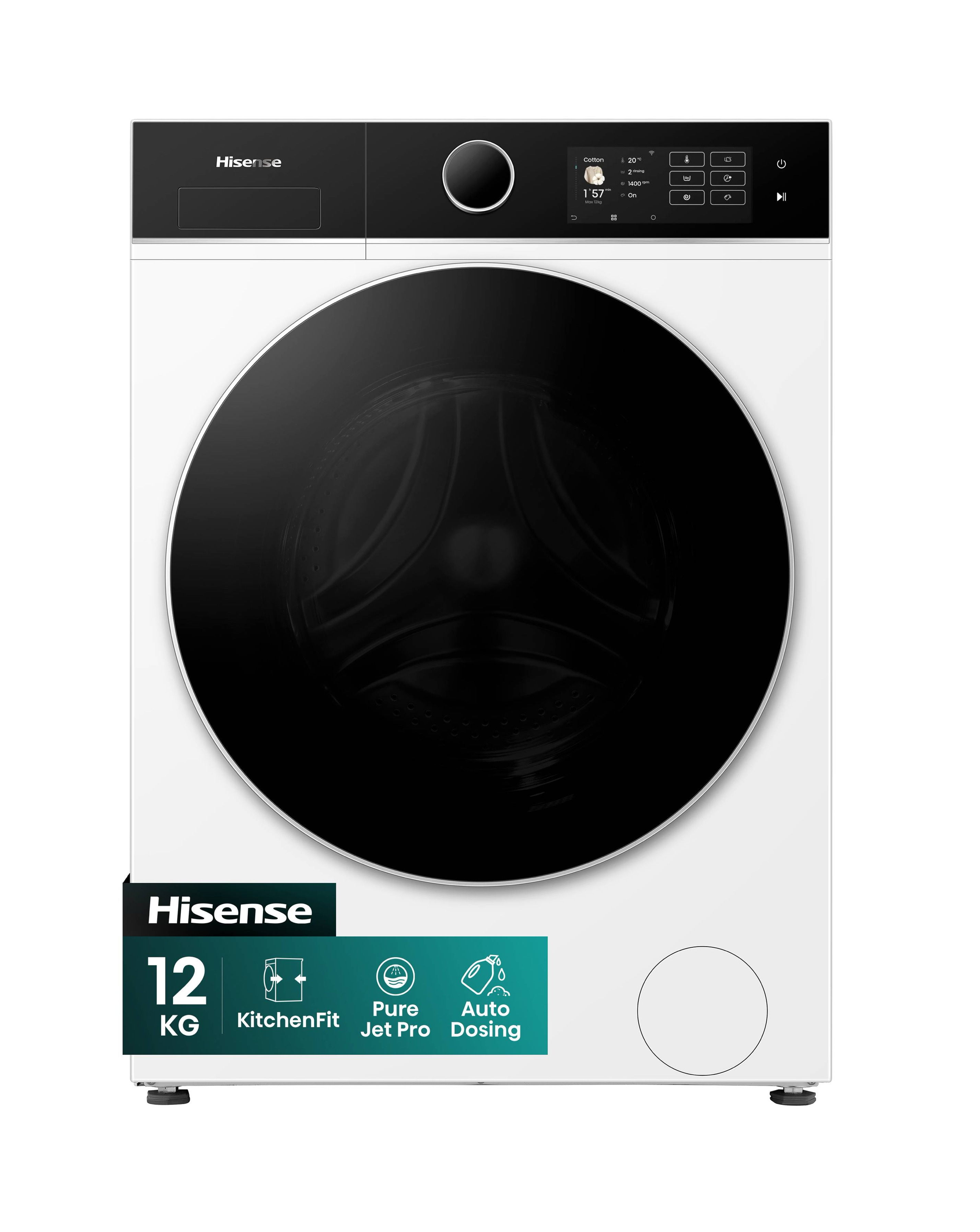 Hisense WF5I1245BWR White
