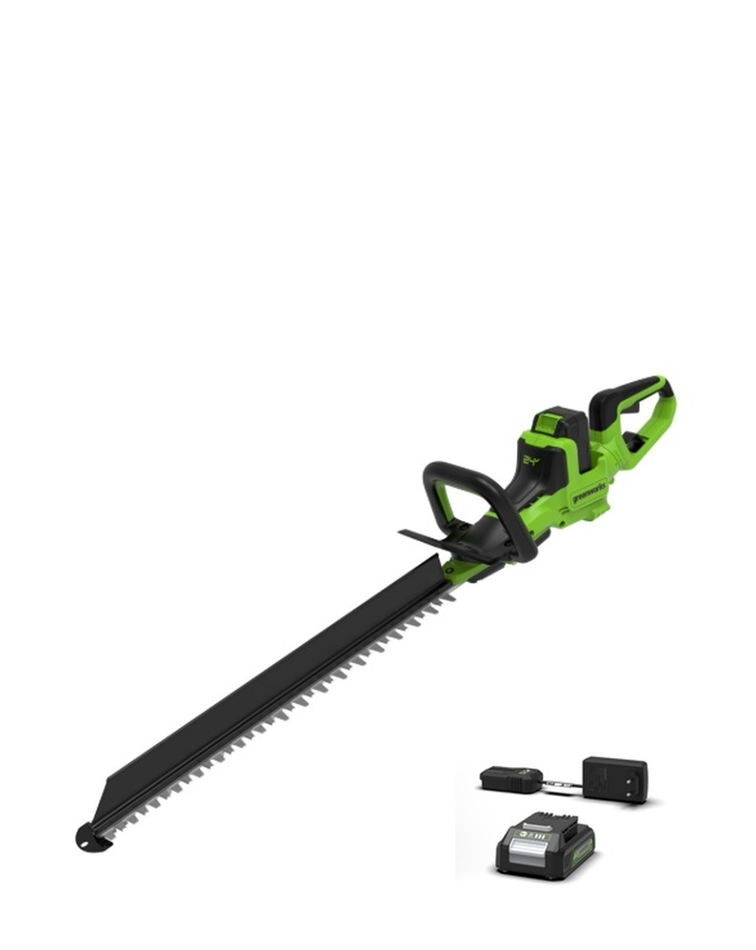 New In - Greenworks 24V Brushless Hedge Trimmer
