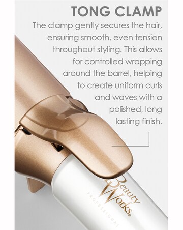 Beauty Works Professional Curl Tong - 45 MM