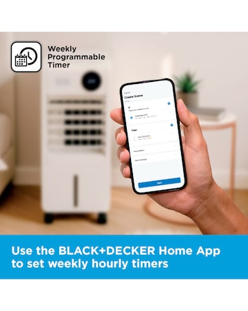 Black & Decker 7L 2 in 1 Smart Air Cooler