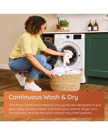 Hotpoint Anti Stain 8+6kg- White