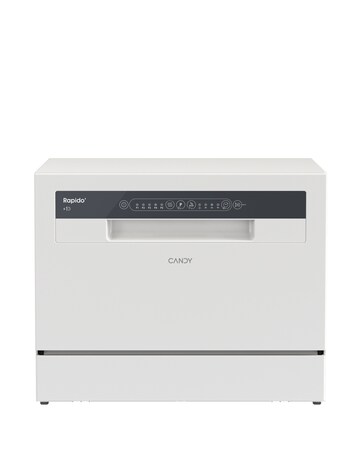 Candy Rapido Table Top Dishwasher- White + Installation