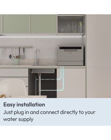 Candy Rapido Table Top Dishwasher- Graphite