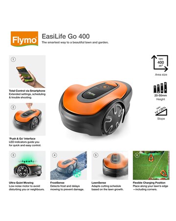 Flymo EasiLife GO 400 Robotic Lawnmower