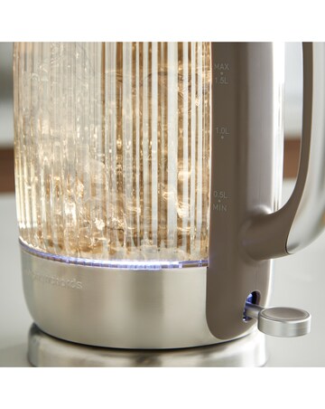 Morphy Richards Lantern 1.5L Jug Glass Kettle - Amber