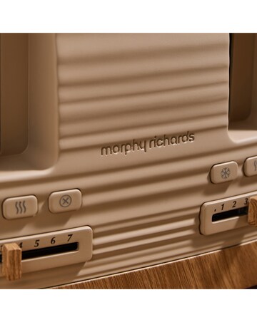 Morphy Richards Clay Kettle And Toaster Set Brown Felspar