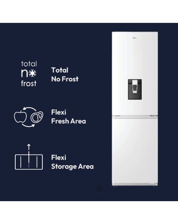 Hoover HONCQ3T518EWWK Fridge Freezer with Water Dispenser INSTALL