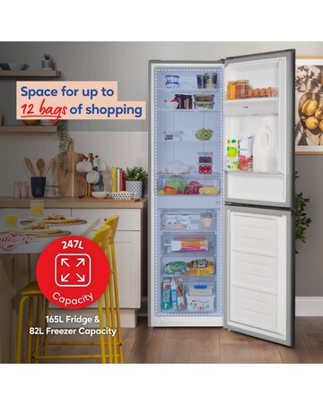 RUSSELL HOBBS 50/50 FRIDGE FREEZER W/ WD