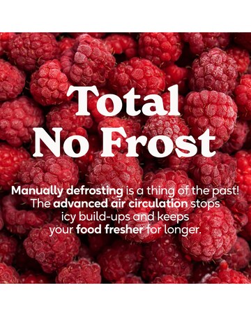 RUSSELL HOBBS 50/50 FRIDGE FREEZER W/ WD