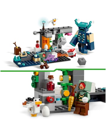 LEGO Minecraft The Warden Encounter Collectible Video Game Merch 21274