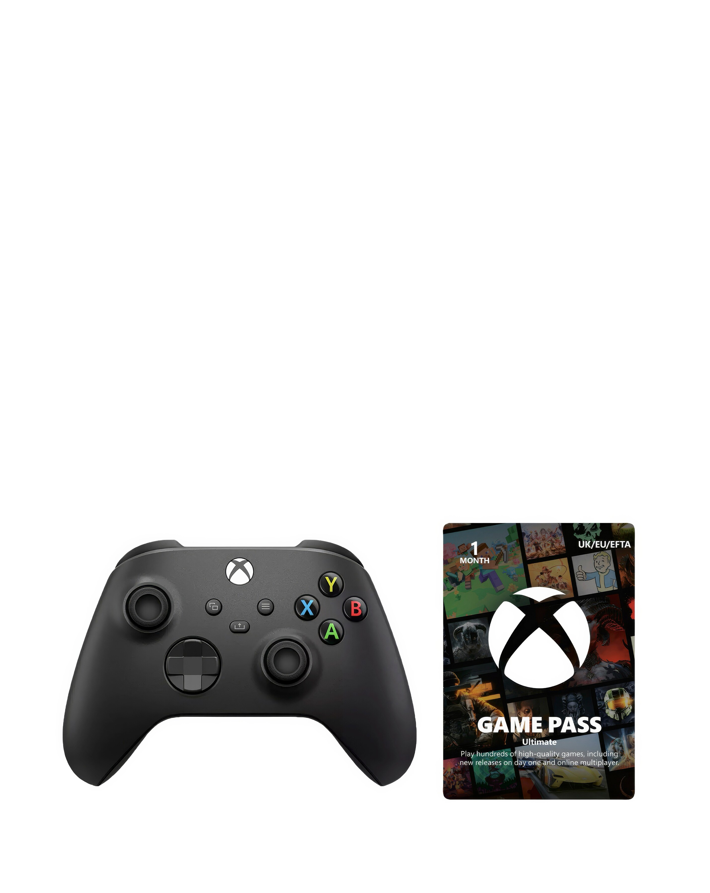 Xbox Controller & 1 Month Game Pass