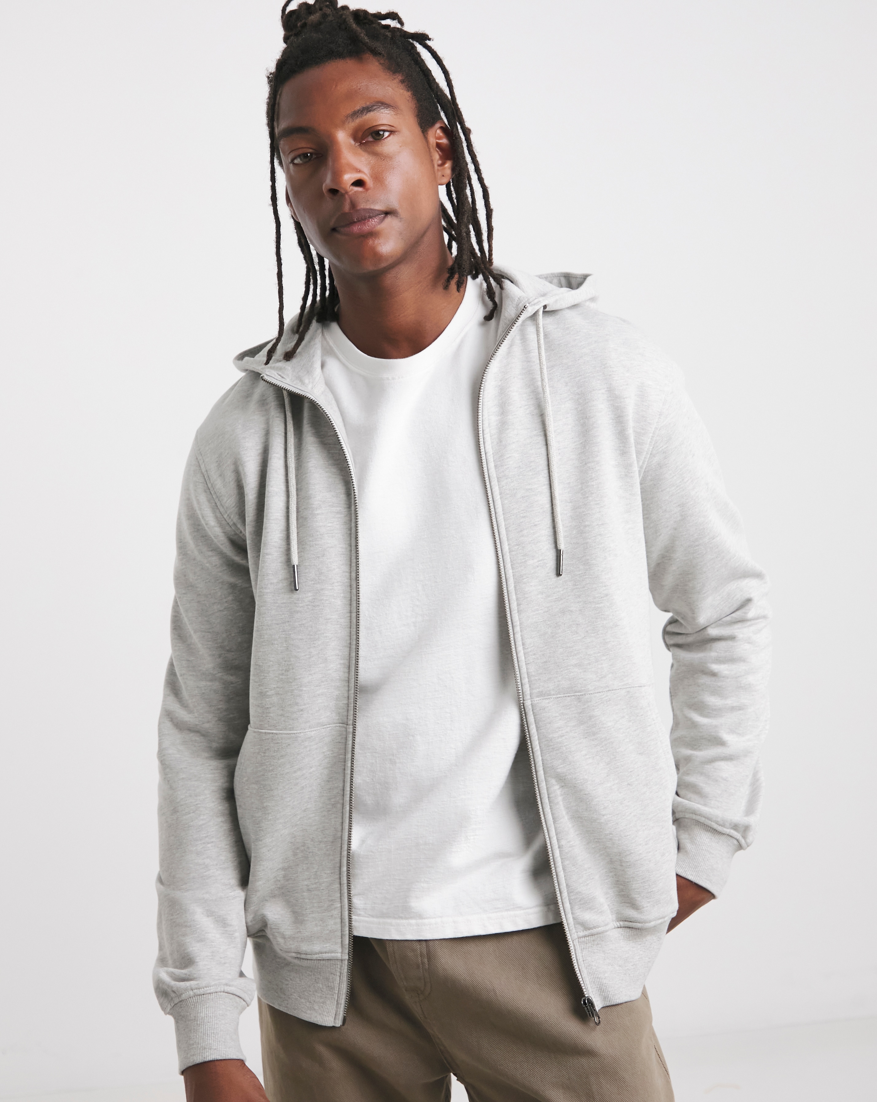 Full Zip Hoodie Long