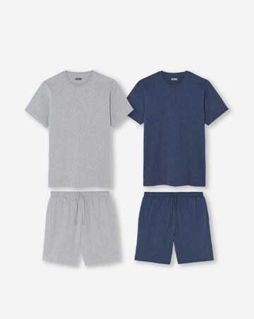2 Pack T-Shirt And Short PJs