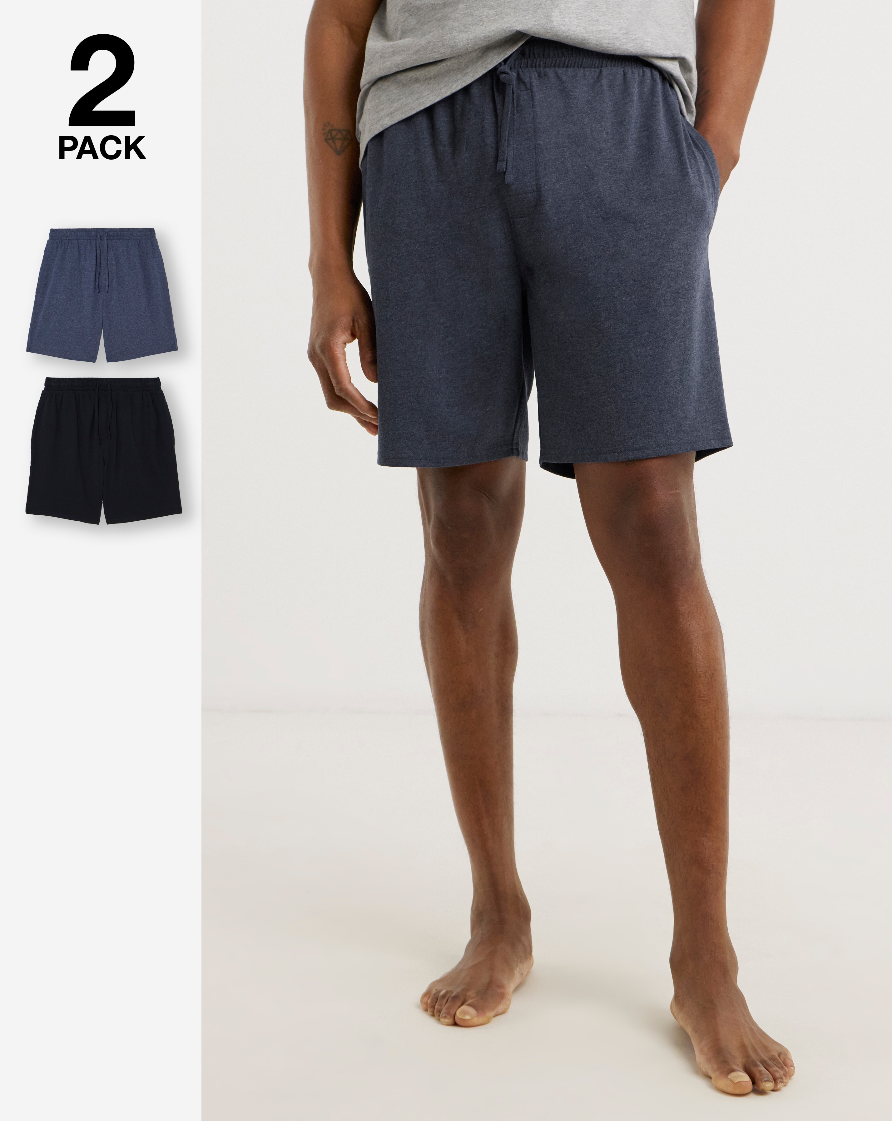 New In - 2 Pack Jersey Shorts