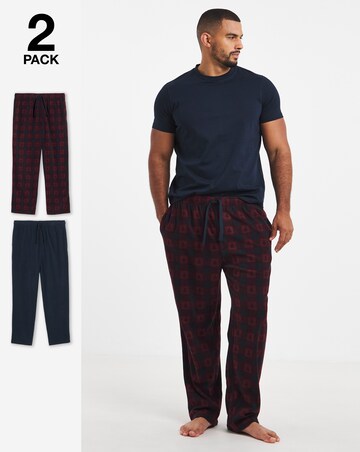 2 Pack Christmas Fleece Lounge Pants