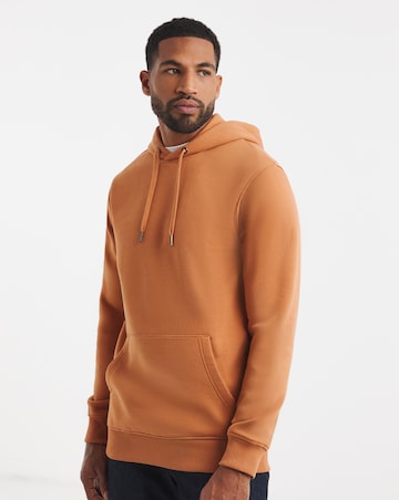 Overhead Hoodie Long- Coral