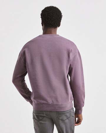Union Crew Neck Sweatshirt - Plum