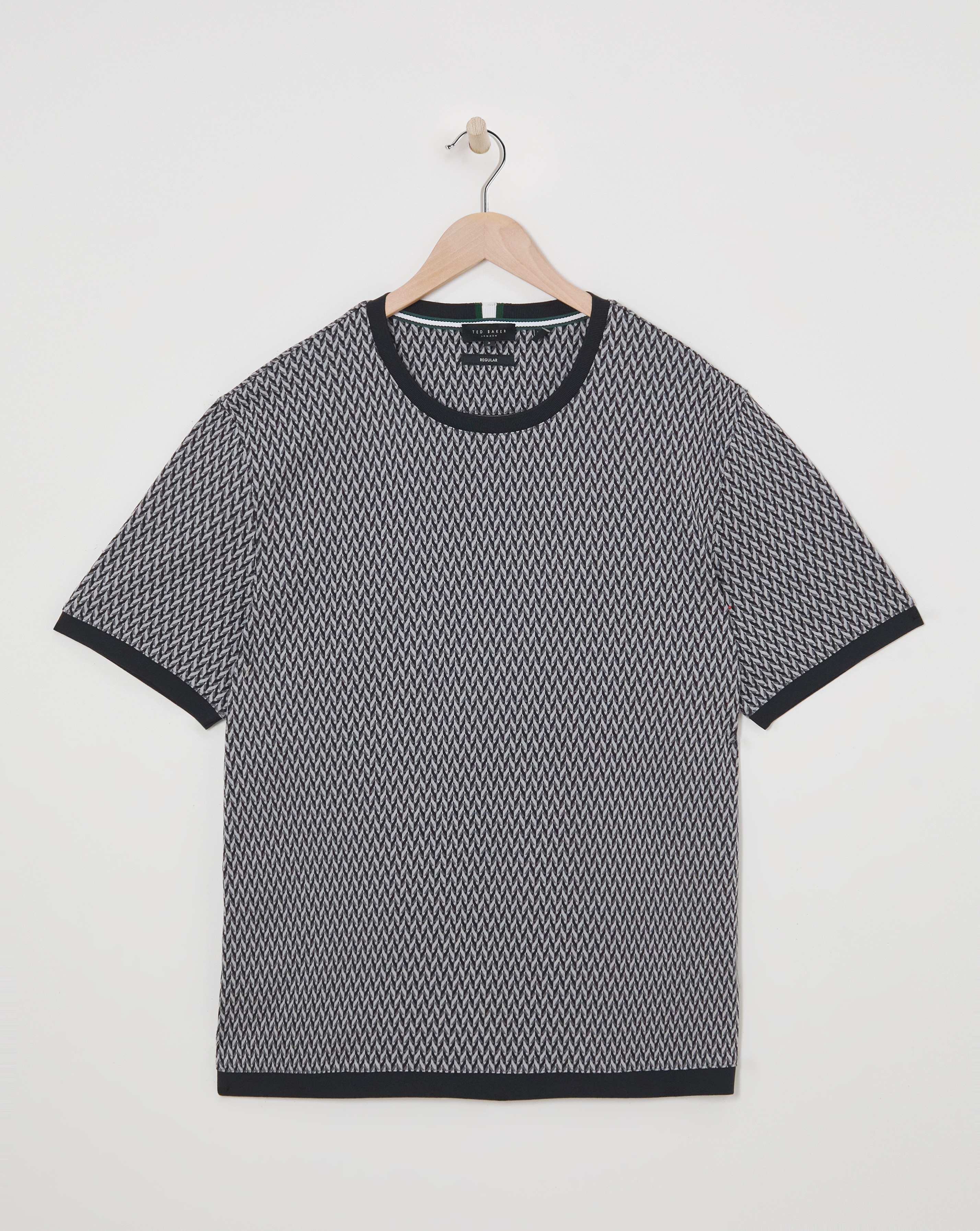 Ted Baker Geo Print Crew Neck Tshirt