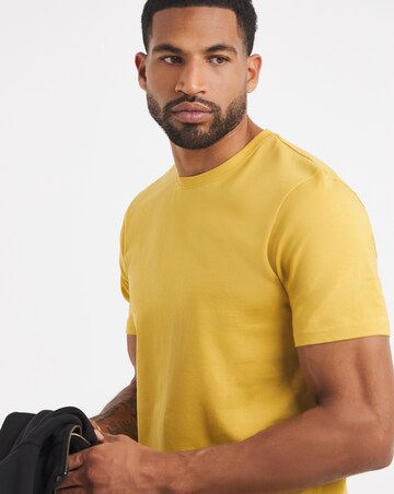 Pure Cotton Crew Neck T-Shirt Long