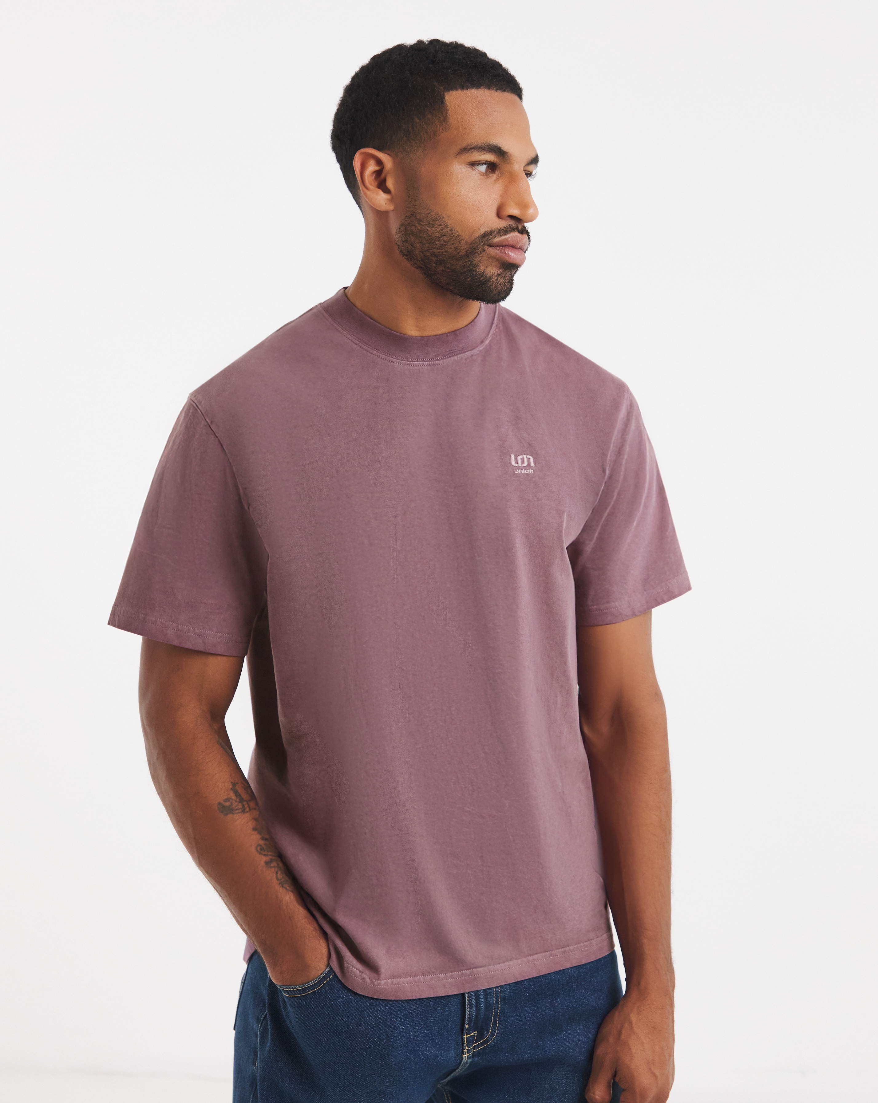 Union Garment Dyed Relaxed Fit T-Shirt