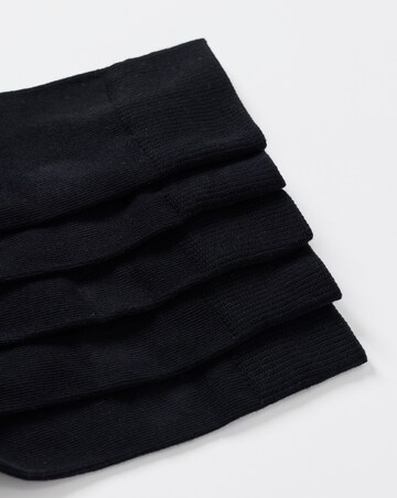 5 Pack Contrast Cushion Sole Sock