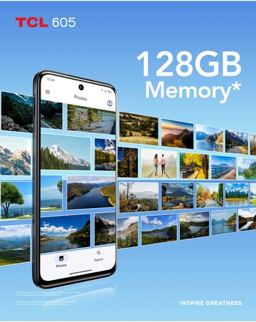 TCL 605 4G 128GB - Quartz Blue