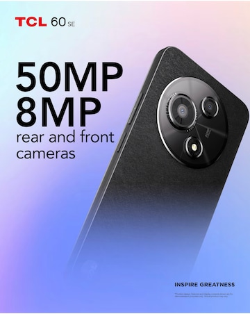 TCL 60 SE 5G 256GB - Obsidian Black
