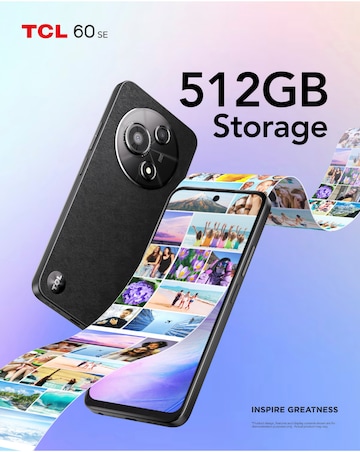 TCL 60 SE 5G 256GB - Obsidian Black