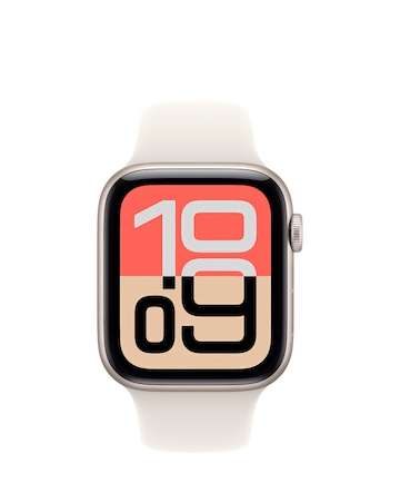Apple Watch SE 3 GPS 44mm - Starlight Aluminium/Starlight Sport Band - M/L
