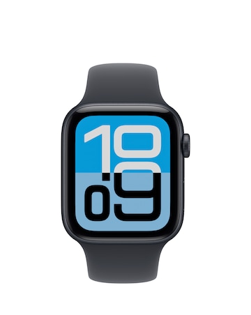 Apple Watch SE 3 GPS 44mm - Midnight Aluminium/Midnight Sport Band - M/L