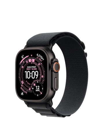Apple Watch Ultra 3 GPS + Cellular 49mm Black Alpine Loop - Medium