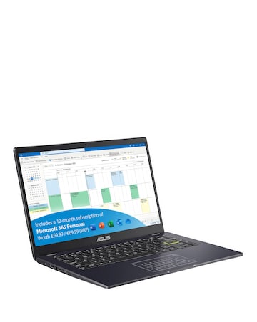 ASUS Vivobook Go 14 Laptop - 14in Intel Celeron 4GB 128GB FHD - Blue