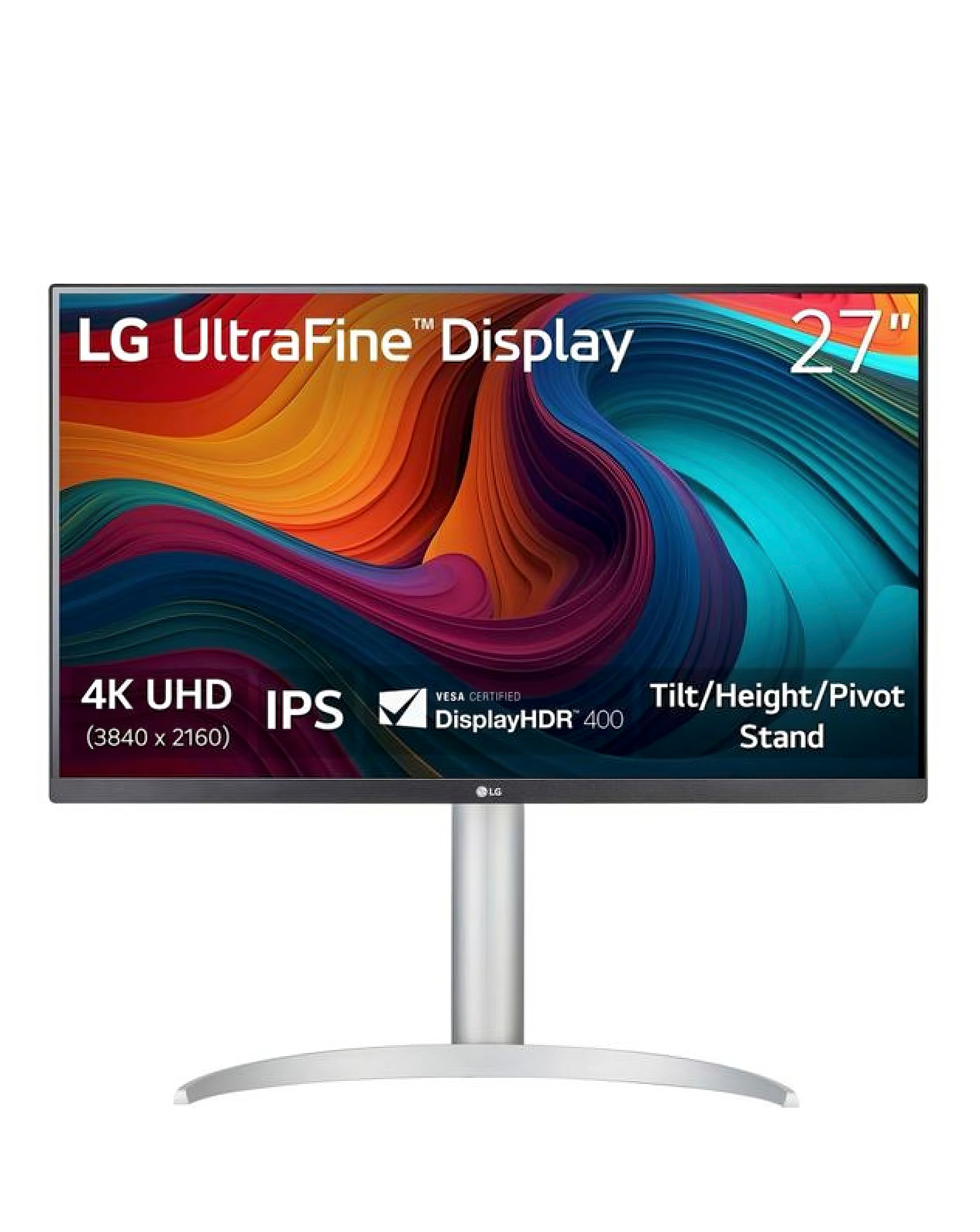 New In - LG Ultra HD 4K IPS Monitor - White