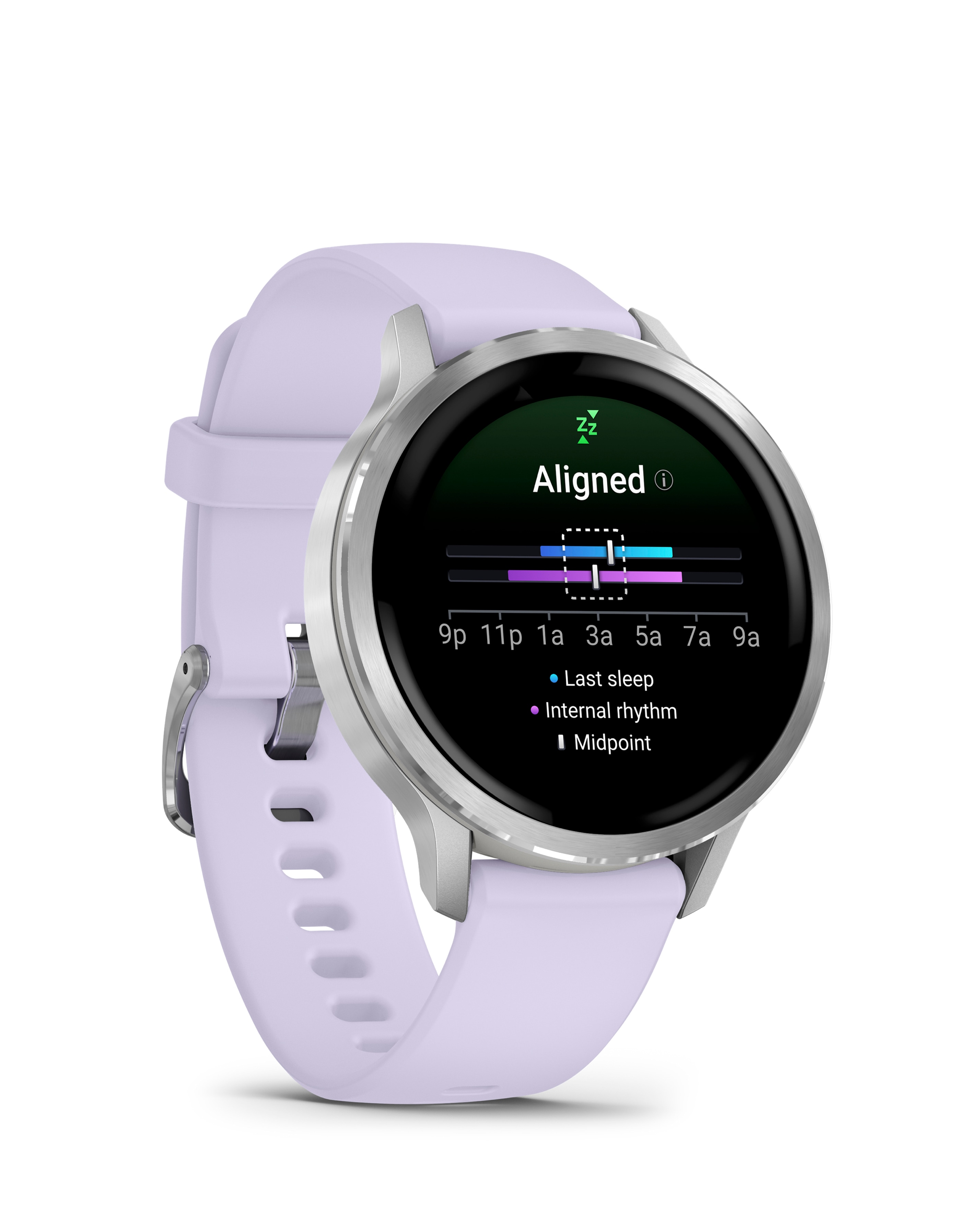 New In - Garmin Venu 4 41mm - Silver/Periwinkle